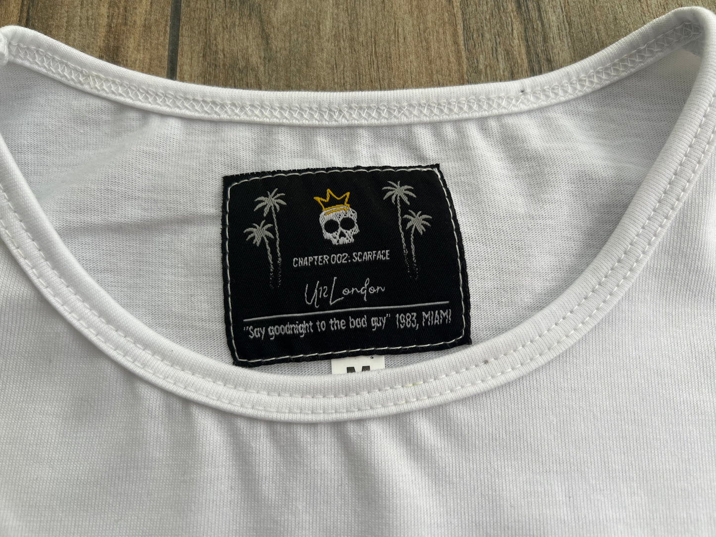 "Lowlife" White Vest