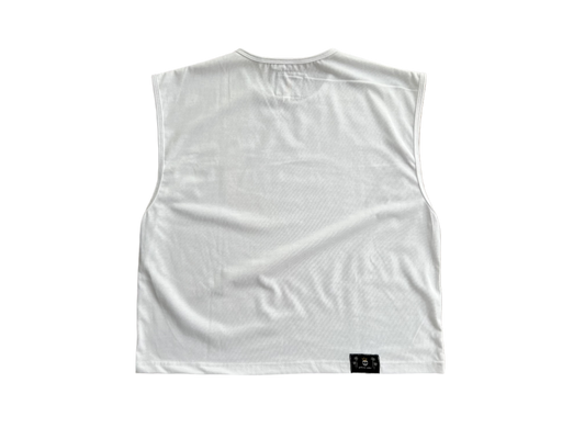 "Lowlife" White Vest