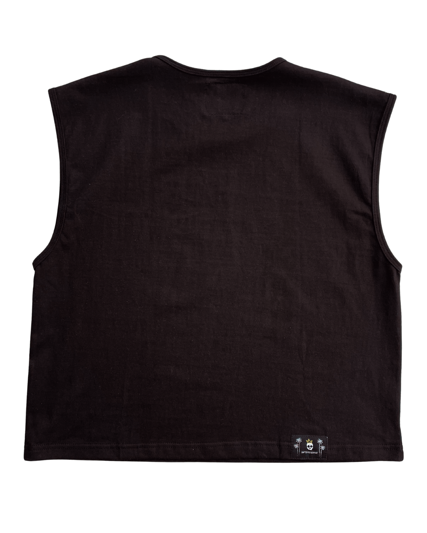 "Lowlife" Black Vest