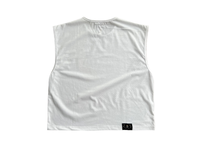 "Lowlife" White Vest